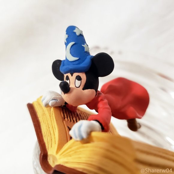 Disney Mickey's Magic Adventure Fantasia Crystal Whirlpool Sculpture - Picture 13 of 17